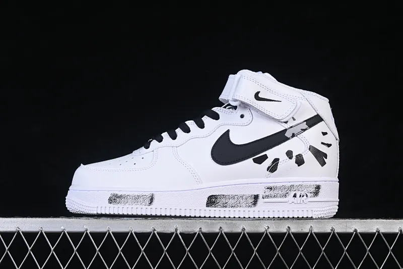 All categories Nk Air Force 1 Air Force series Nk Air Force 1 Mid Air Force mid-top Nike Air Force 1'07 Low splash inkjet Air Force 1 mid-top casual sneakers ZH0316-144